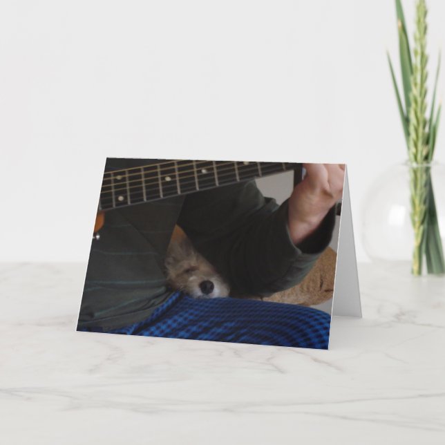 PLAY/SING A SONG FOR YOU VALENTINE HOLIDAY CARD (Front)