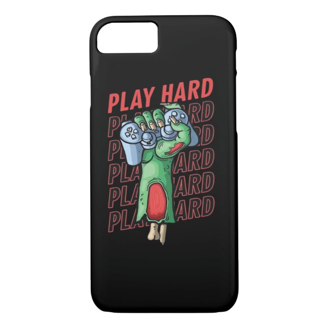 Play so Hard Classic Case-Mate iPhone Case (Back)
