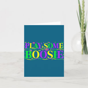 Play some boosie mardi gras louisiana new orleans card