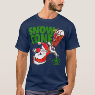 Play Strong SANTA SNOW CONE BASEBALL T-Shirt
