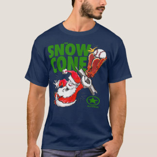 Play Strong SANTA SNOW CONE BASEBALL  T-Shirt