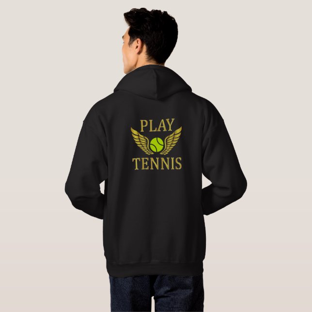 Play tennis hoodie (Back Full)