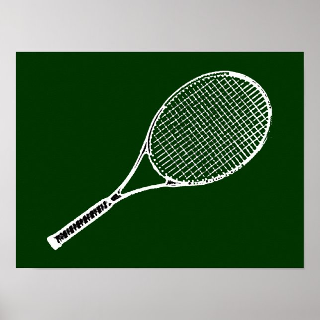 play tennis poster (Front)