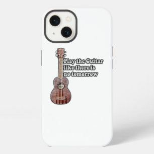 Play the guitar like there is no tomorrow. vintage iPhone 13 case
