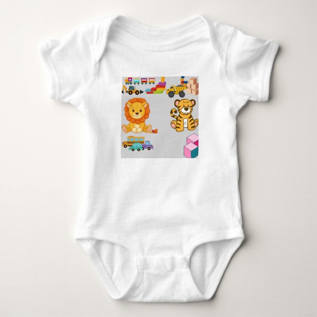 Play Time Baby Bodysuit (Front)