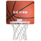 PLAY TO WIN Mini Basketball Hoop