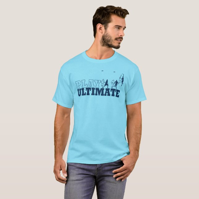 Play Ultimate: Sky T-Shirt (Front Full)
