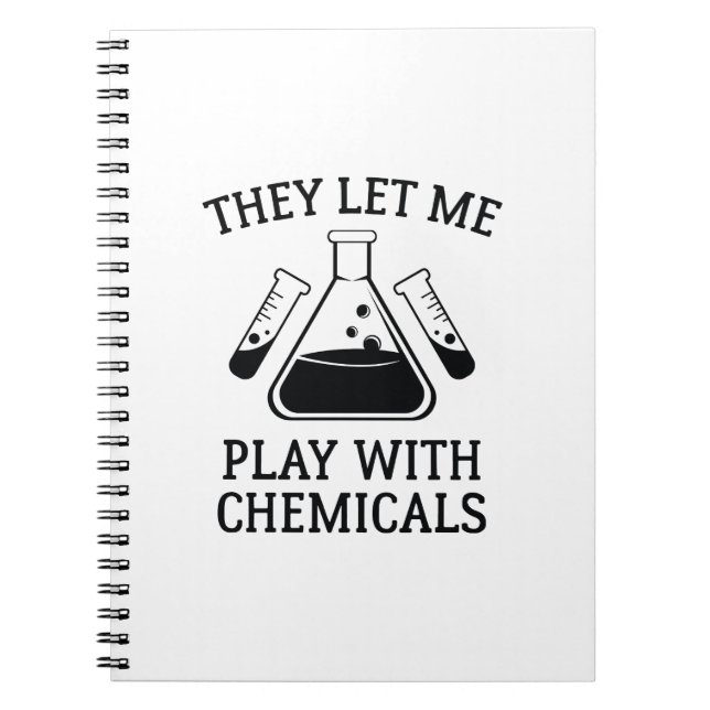 Play With Chemicals Notebook (Front)