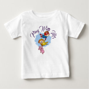 "Play with Me" Kids T-Shirt with Playing Children