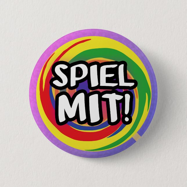 Play with me logo BUTTON (Front)
