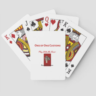 Play With Me Never  Playing Cards