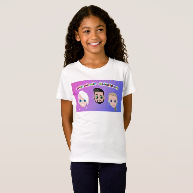 Play with me toys T-shirt girls (Front Full)