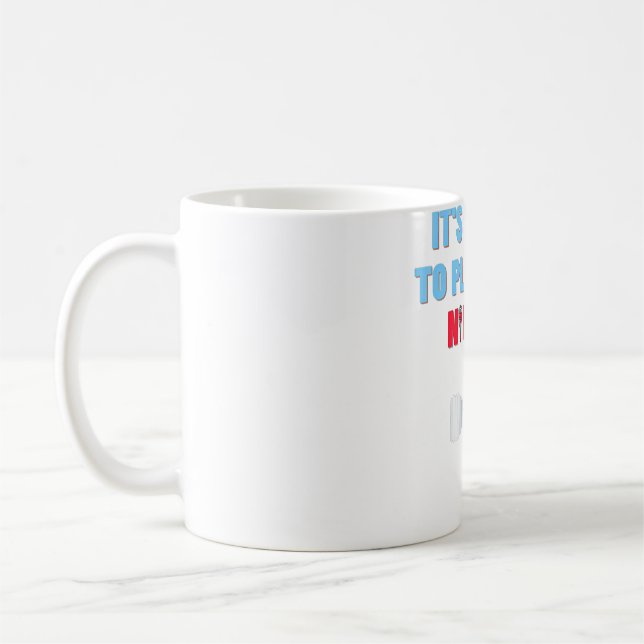 Play With Nipples Funny Plumber Gift Pipefitter  Coffee Mug (Left)