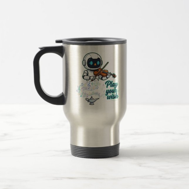 Play Your Wish – Zedoura Edition Travel Mug (Left)