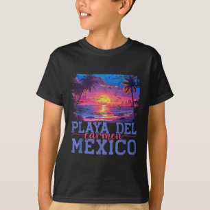 Playa Del Carmen Beach Mexico Tropical Summer T-Shirt
