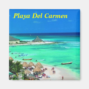 Playa Del Carmen fridge magnet