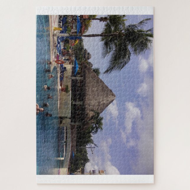 Playa del Carmen Jigsaw Puzzle (Vertical)