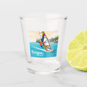 Playa El Palmar Mexico Shot Glass