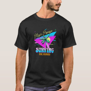 Playa Popoyo Rivas Nicaragua Map Artesanía Craft S T-Shirt