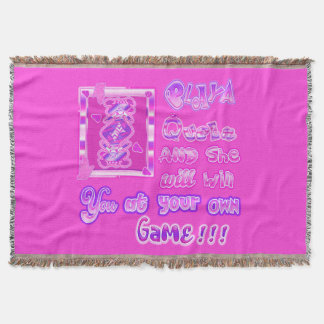 playa queen fleece blanket