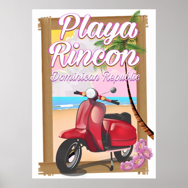 Playa Rincon Dominican Republic Poster (Front)
