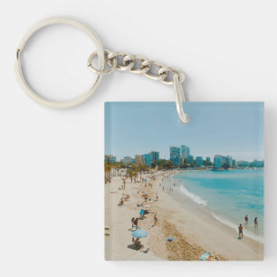 Playa San Juan - Alicante - Spain Key Ring