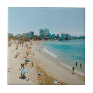 Playa San Juan - Alicante - Spain Tile