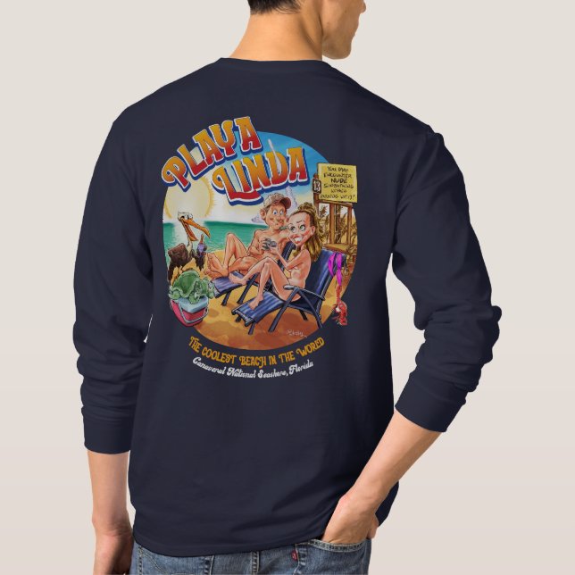 PlayaLinda Beach T-Shirt (Back)