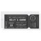 Playbill Theatre Ticket Wedding Invitation - Black