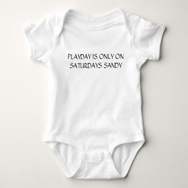 PLAYDAY SANDY BABY BODYSUIT (Front)