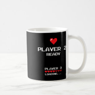 Player 2 Player 3 Loading - Retro Gaming - Coffee Mug