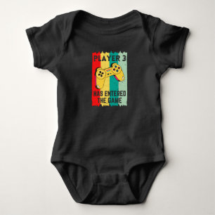 Player 3 has entered the game - Funny Baby Bodysuit