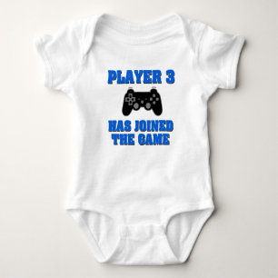 Player 3 has joined the game Funny baby boy shirt