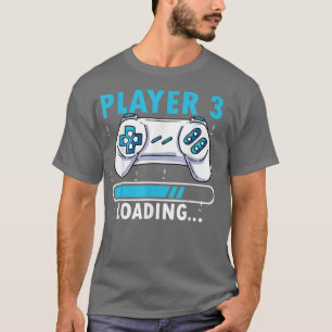 Player 3 Loading Baby Pregnancy Announcement  T-Shirt