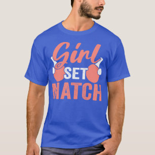 Player Girl Women Women Outfit Table Tennis 4 T-Shirt