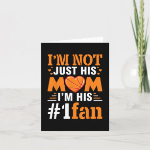 Player I'm Not Just His Mum I'm His Number 1 Fan  Card