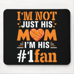 Player I'm Not Just His Mum I'm His Number 1 Fan Mouse Pad