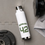 Player Number Monogram Water Bottle<br><div class="desc">Stay hydrated in style with our Player Number Monogram water bottle! Designed for athletes and sports enthusiasts, this lightweight and durable bottle features a customisable monogram with your player number. Whether you're on the field or off, show off your team spirit and stand out with this personalised accessory. Makes a...</div>