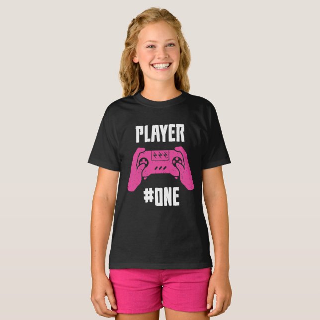 Player #One Gaming  T-Shirt (Front Full)