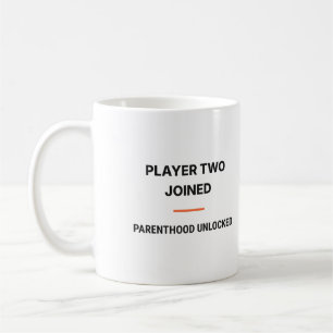 Player Two Joined Parenthood Unlocked Tasse Coffee Mug