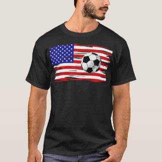 Player USA US American Flag T-Shirt