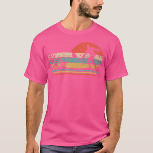 Player With Squash Racket And Ball T-Shirt