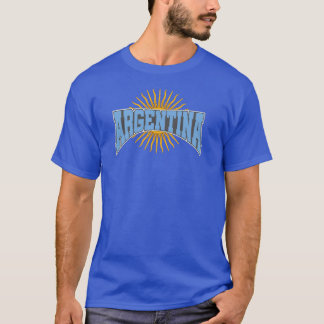 Playera Agentina Flag - Bandera Argentina Albicele T-Shirt