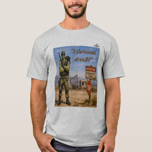 Playera Area51 -I survived Area51 T-Shirt