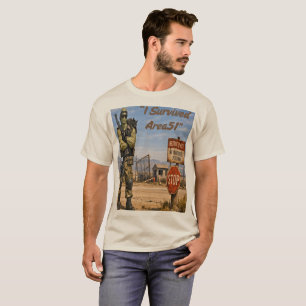 Playera Area51 -I survived Area51 T-Shirt