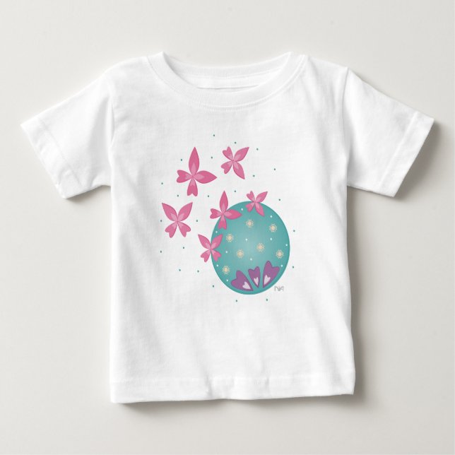 Playera niña baby T-Shirt (Front)