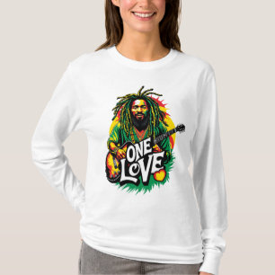 Playera One Love the King of Reggae T-Shirt