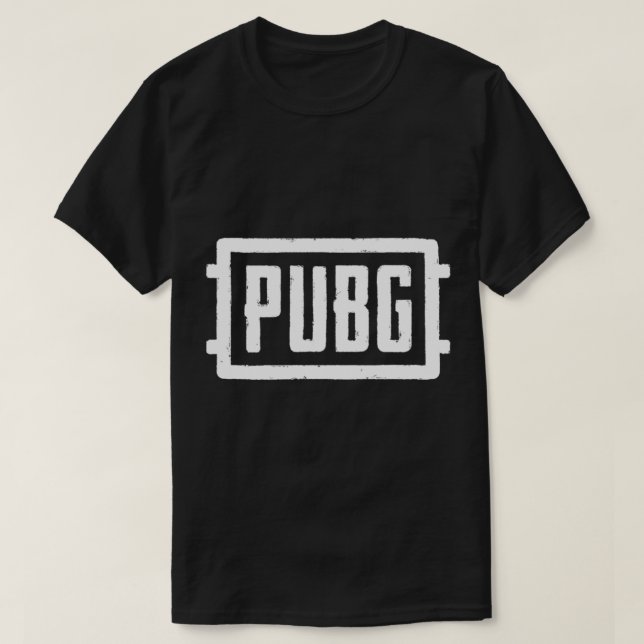 PlayerUnknown&x27;s Battlegrounds - PUBG - White E T-Shirt (Design Front)
