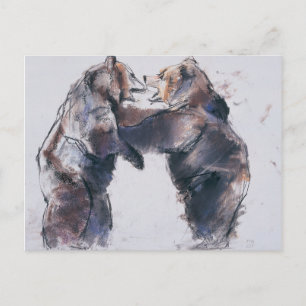 Playfight 2001 postcard