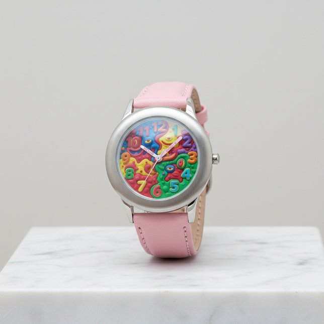 Playful 3D Cute Blue Robot Watch for Kids Birthday (Creator Uploaded)